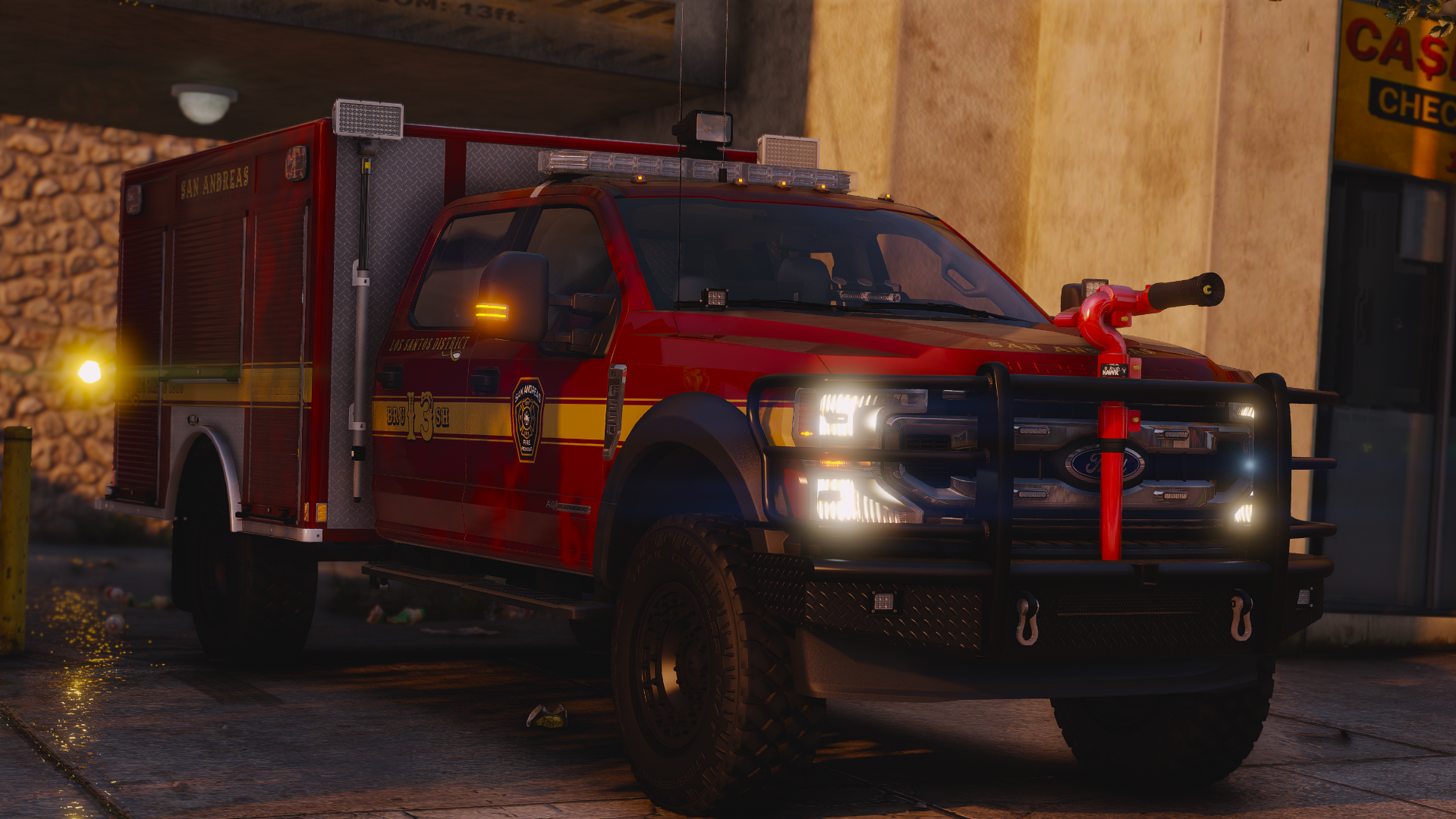 2022 Ford F-550 Crew Cab Water Suppression Truck