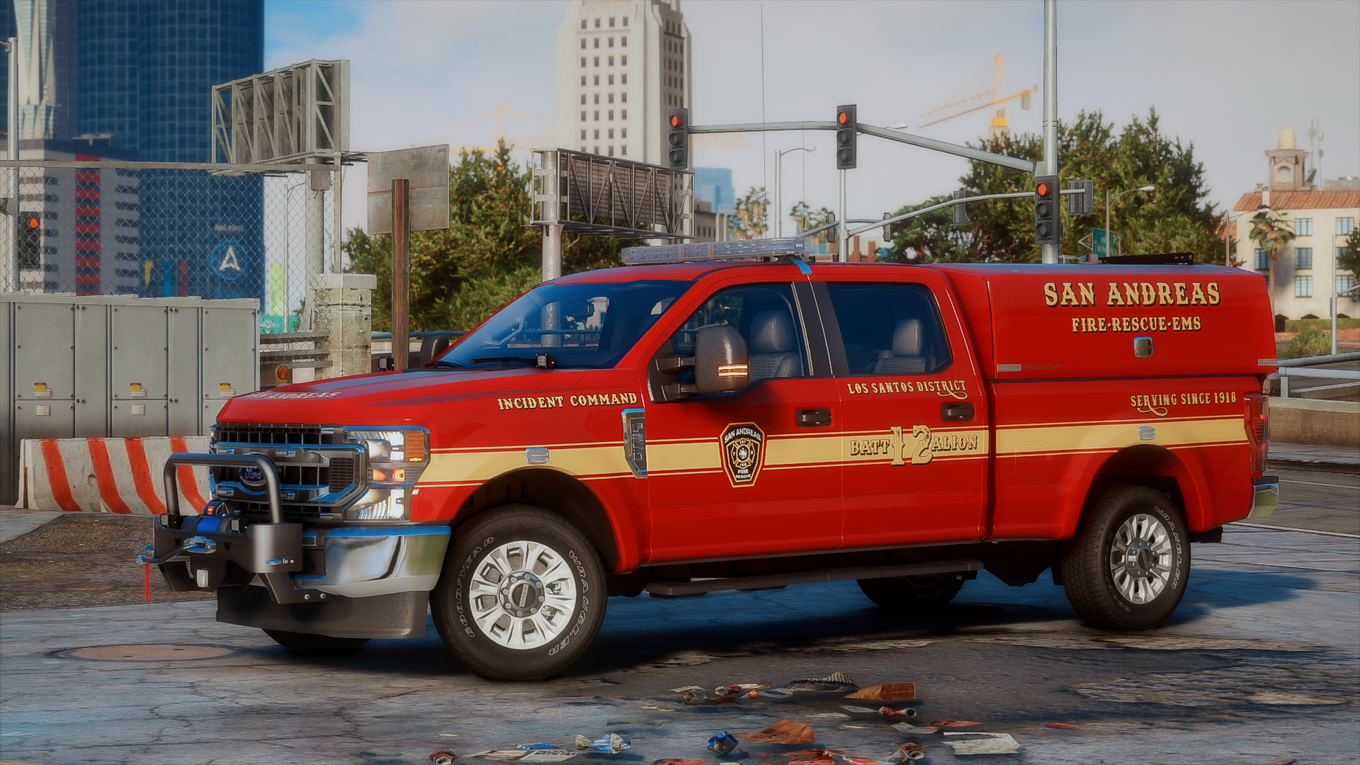 2020 Ford F-250 Fire Batt Truck