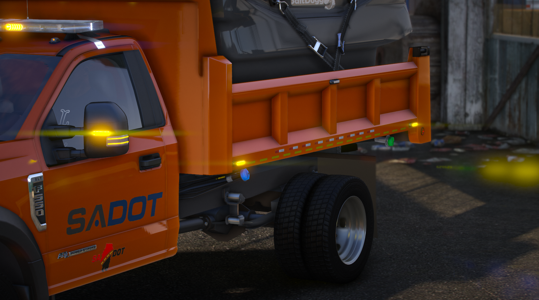 2022 Ford F550 Dump Body Bubble Variant