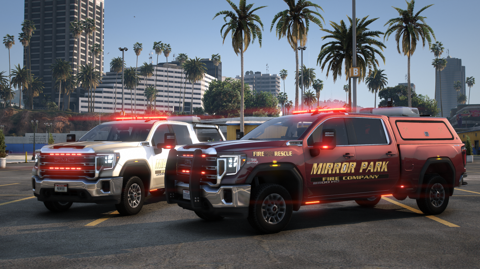 2023 Sierra 2500 HD Fire Batt