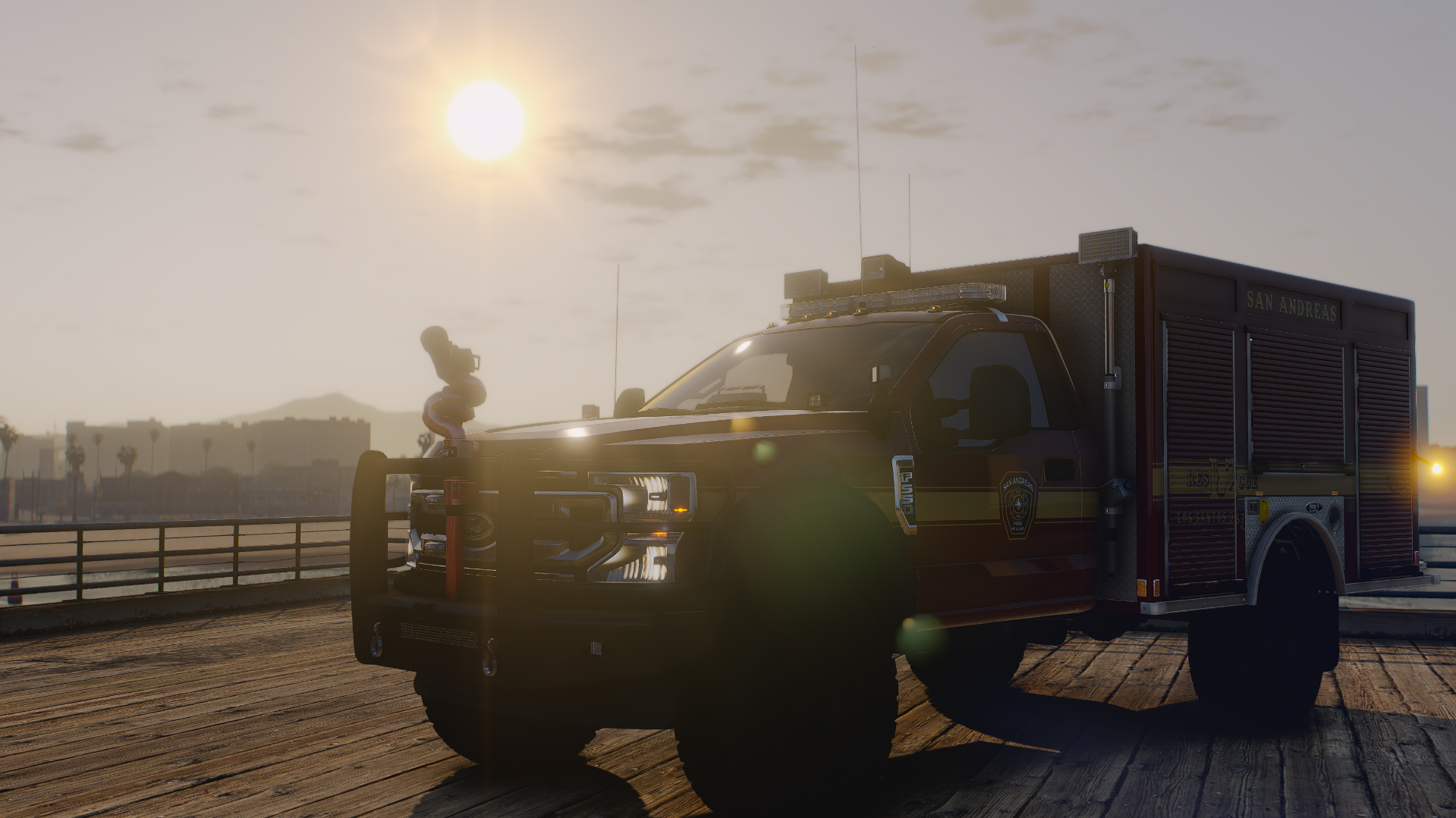 2022 Ford F-550 Single Cab Water Suppression Truck