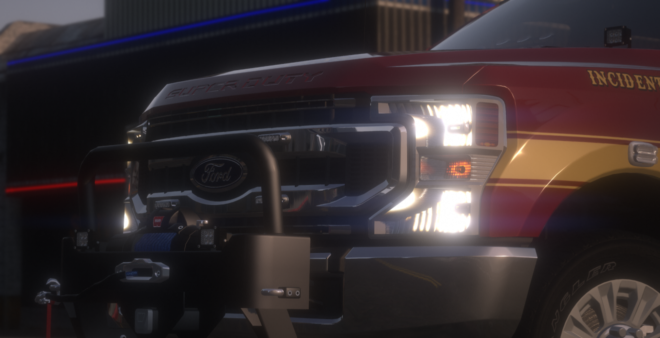 2020 Ford F-250 Fire Batt Truck