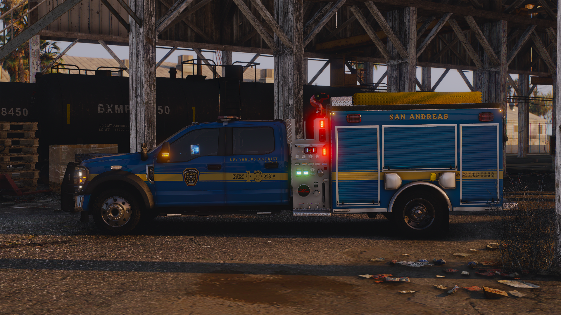 2022 F550 Mini Pumper