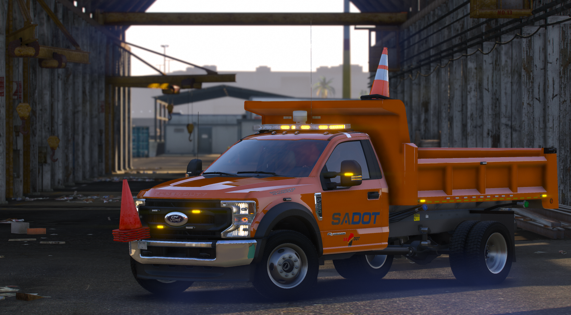 2022 Ford F550 Dump Body Bundled