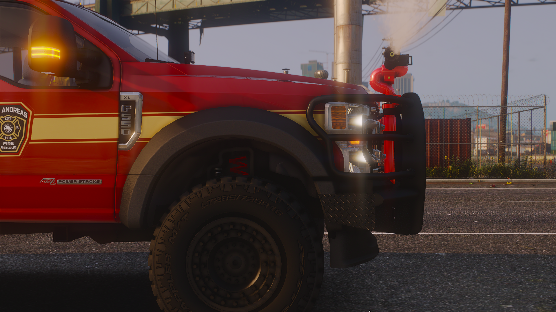 2022 Ford F-550 Crew Cab Water Suppression Truck