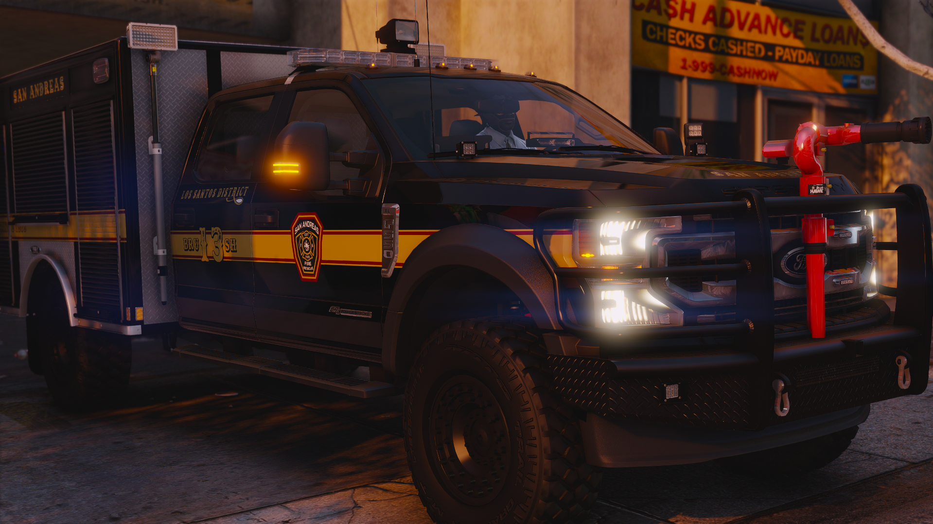 2022 Ford F-550 Crew Cab Water Suppression Truck