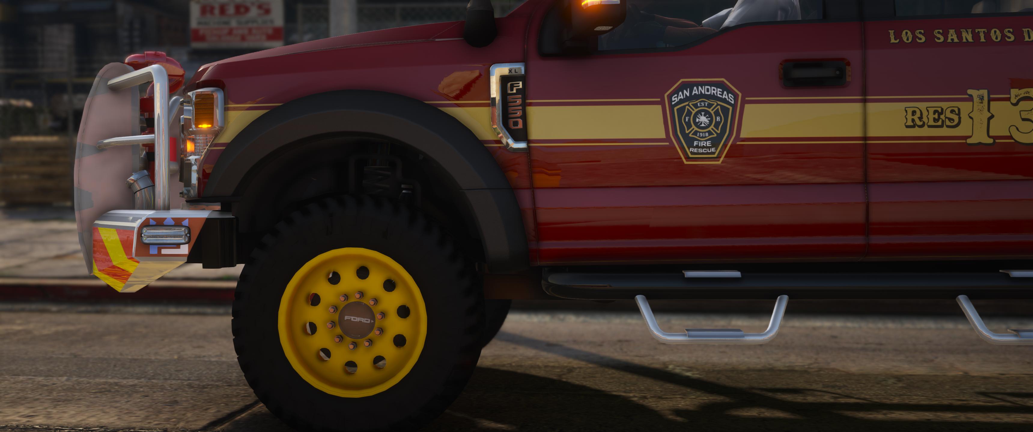 2022 F-550 Wildland Fire Rescue Truck