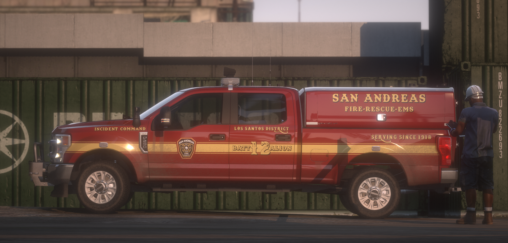 2020 Ford F-250 Fire Batt Truck