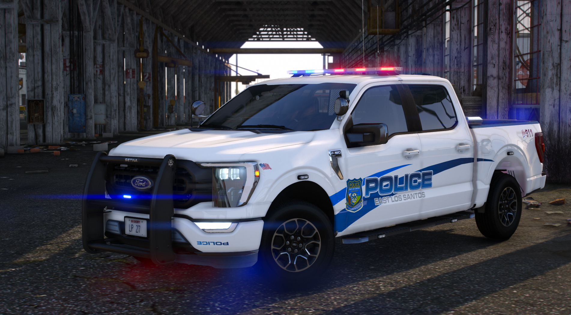 2023 Ford F150 XLT Whelen Setup