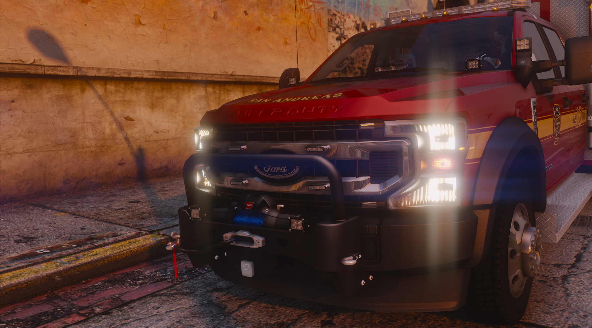 2022 Ford F-550 Crew Cab Light Rescue Truck