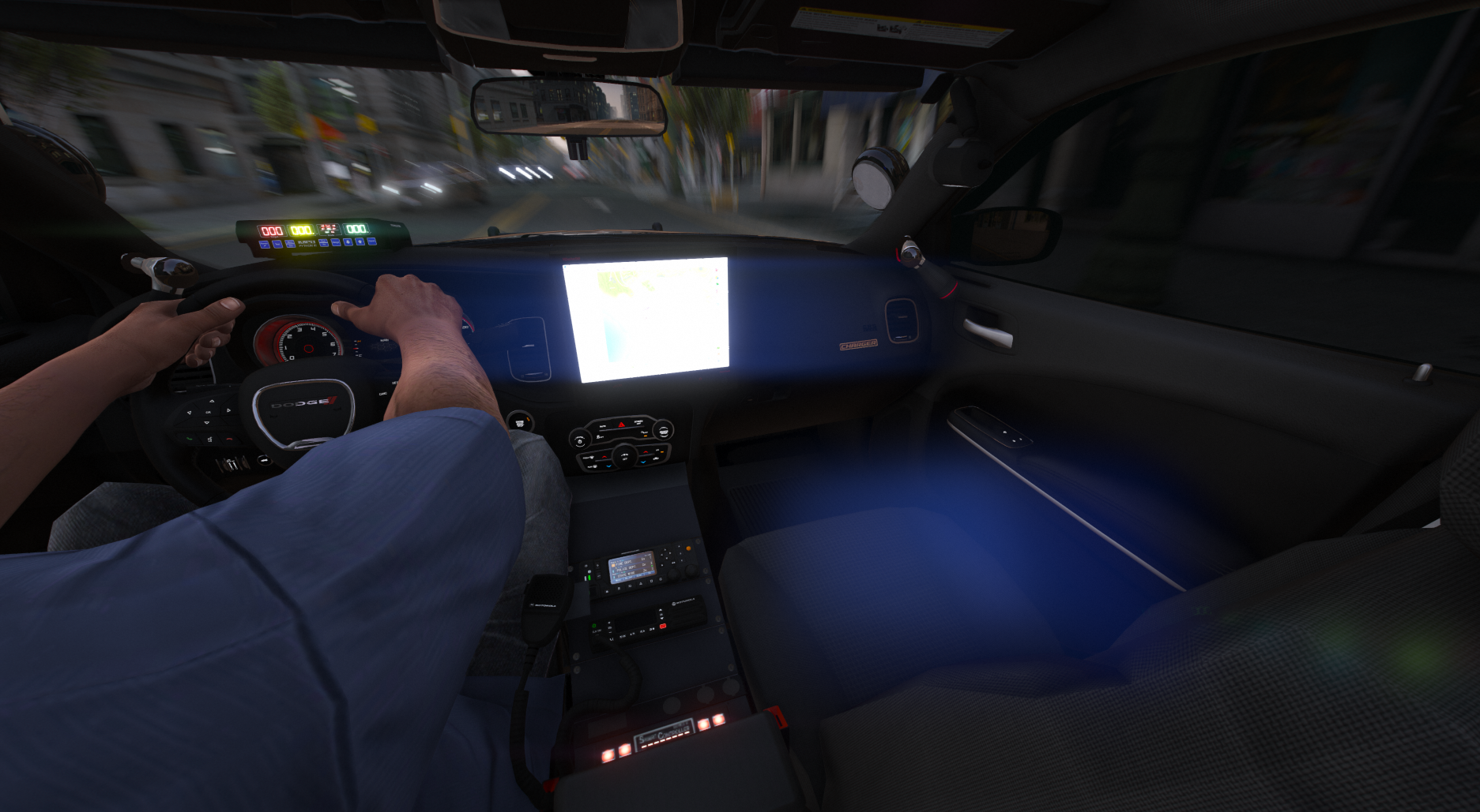 2023 Dodge Charger Pursuit DVI Setup