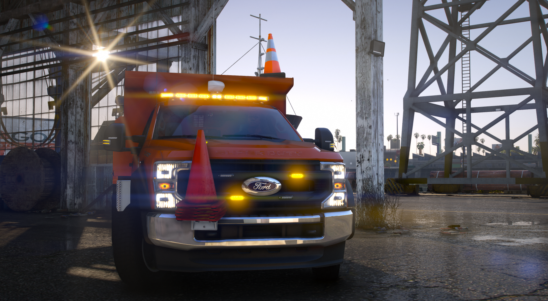 2022 Ford F550 Dump Body Bundled