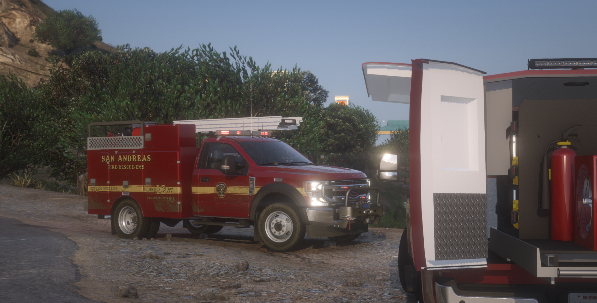 2020 Ford F-550 Fire Utility Truck