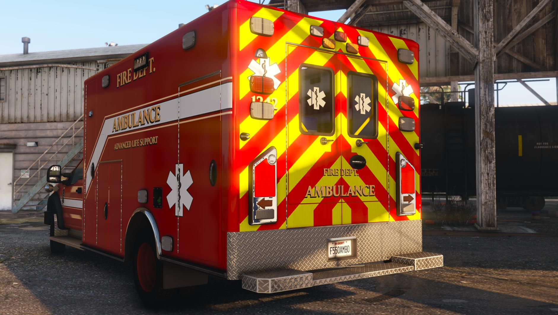 2020 F550 Supercab Ambulance