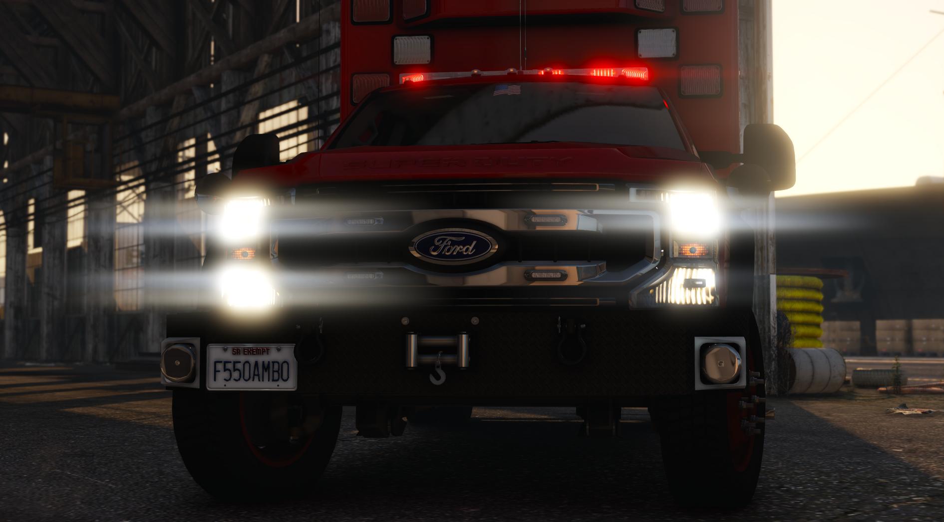 2020 F550 Supercab Ambulance