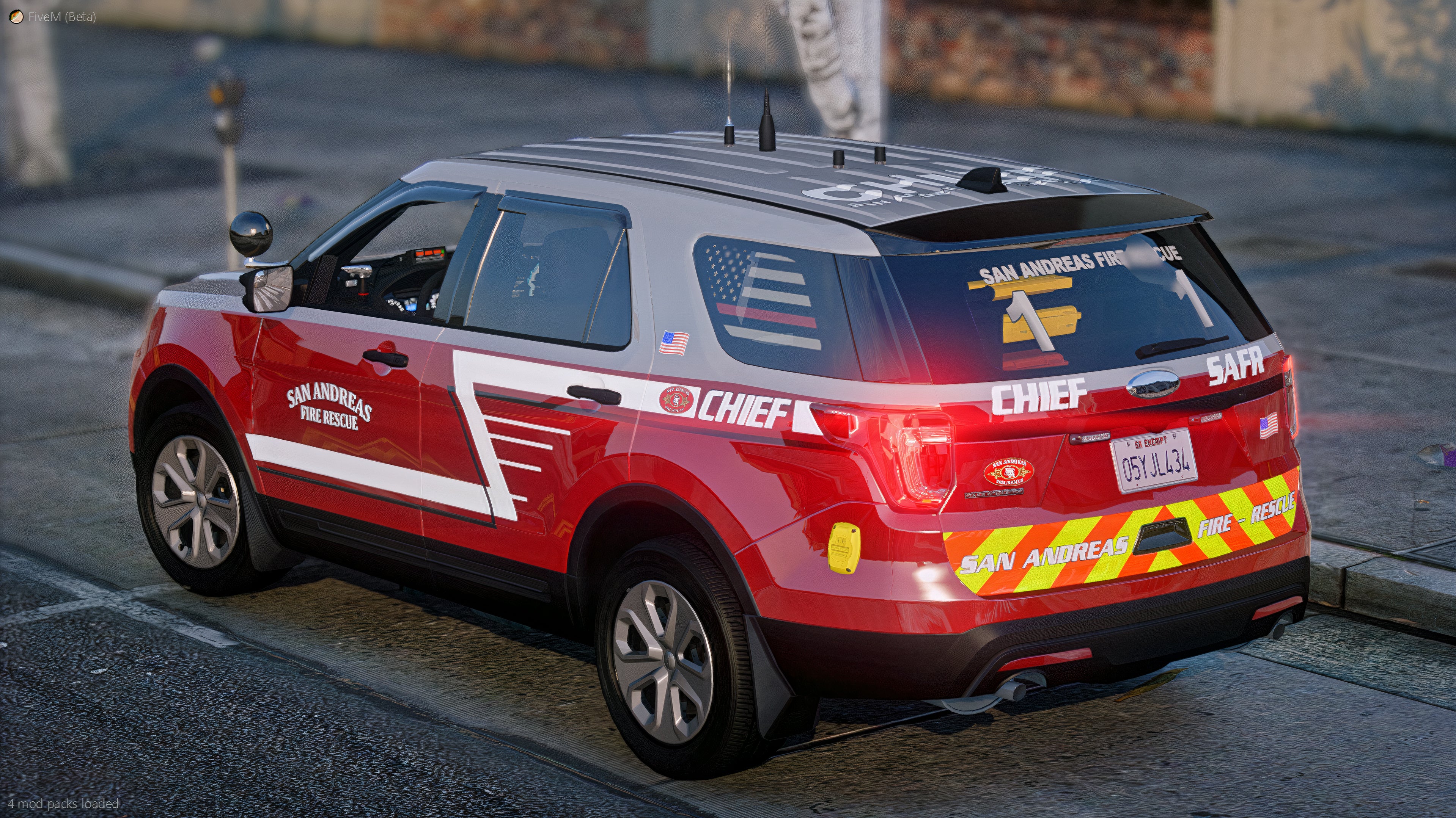 2016 Explorer Fire Chief SUV