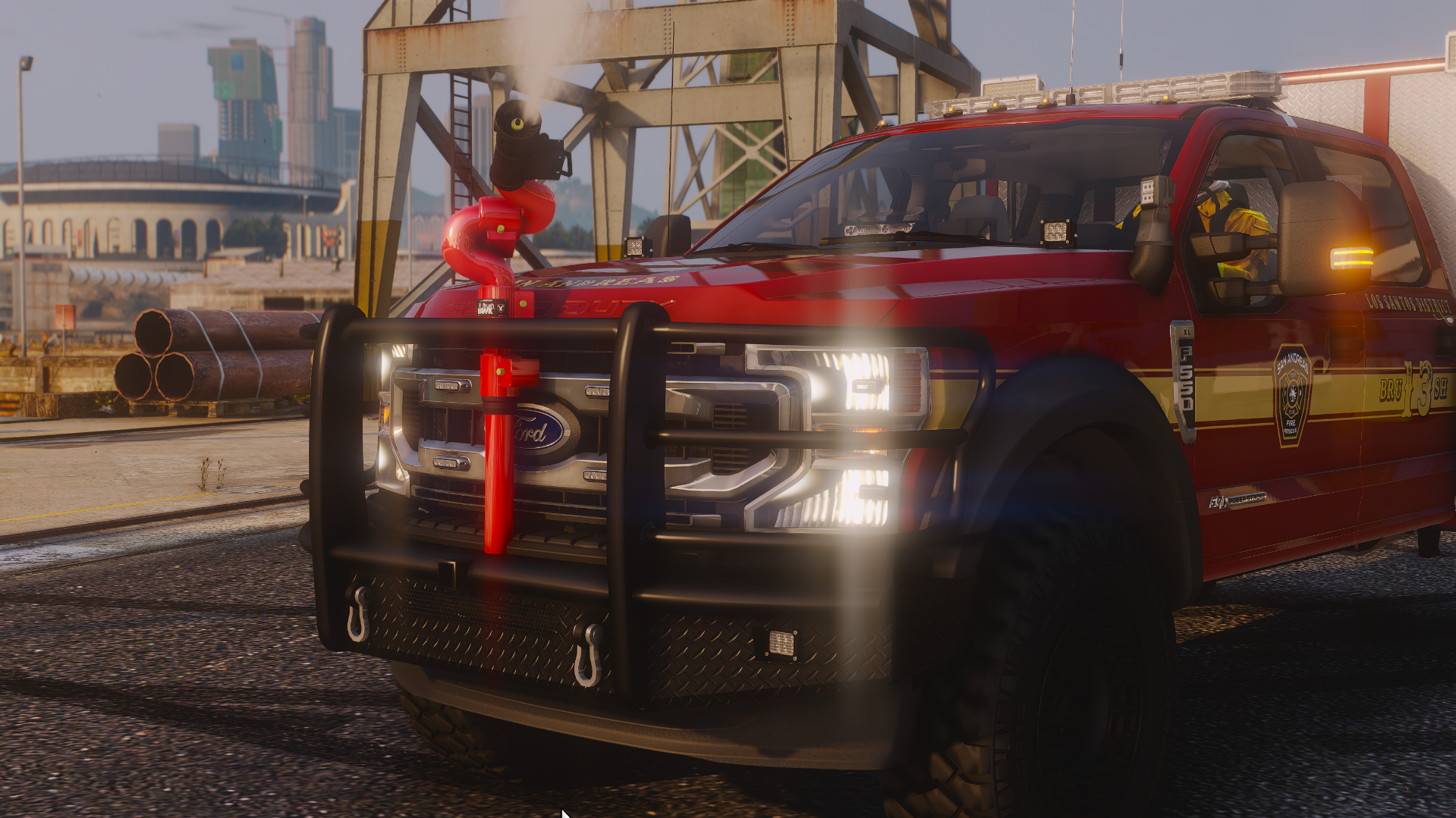 2022 Ford F-550 Crew Cab Water Suppression Truck