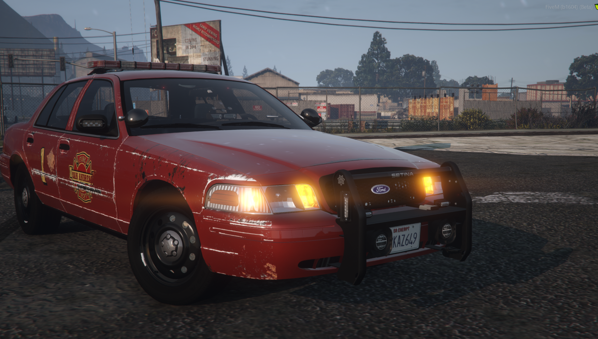 2011 Crown Victoria Patriot Edition Fire Chief