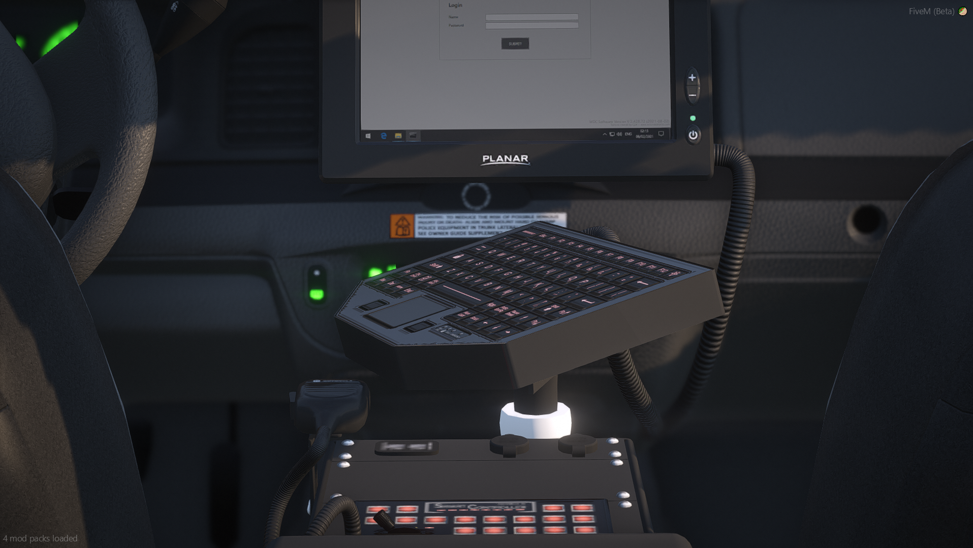 2011 Crown Victoria Fire Chief Sedan