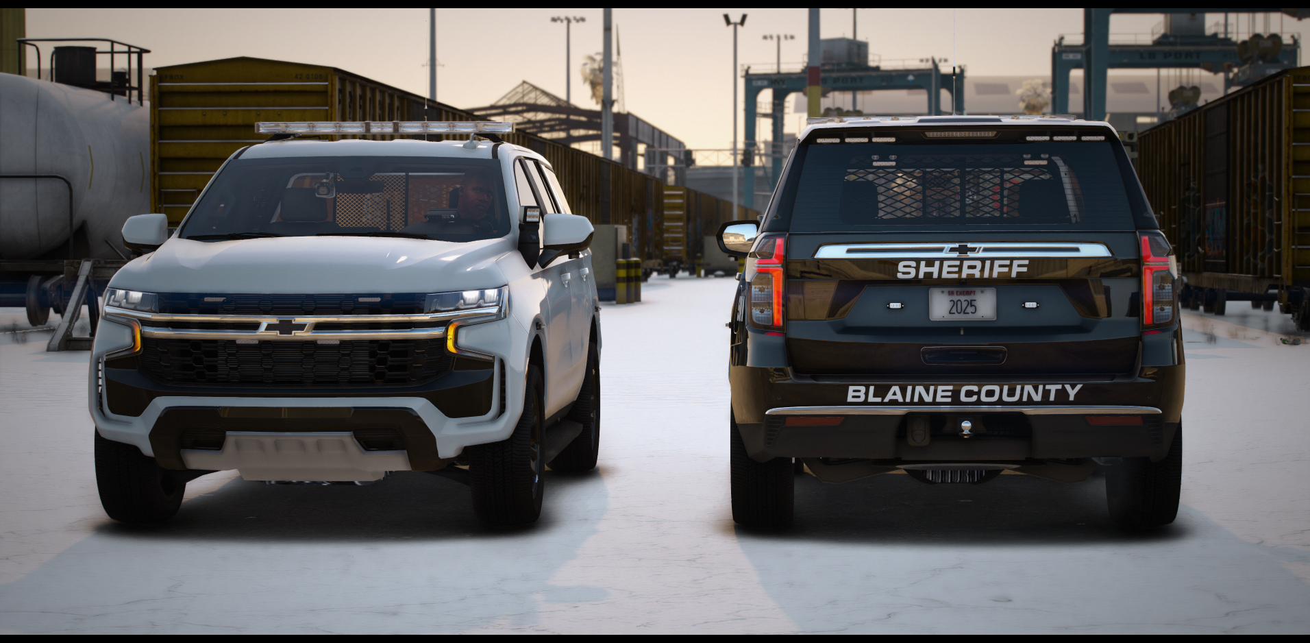 2023 Tahoe DVI Whelen Setup