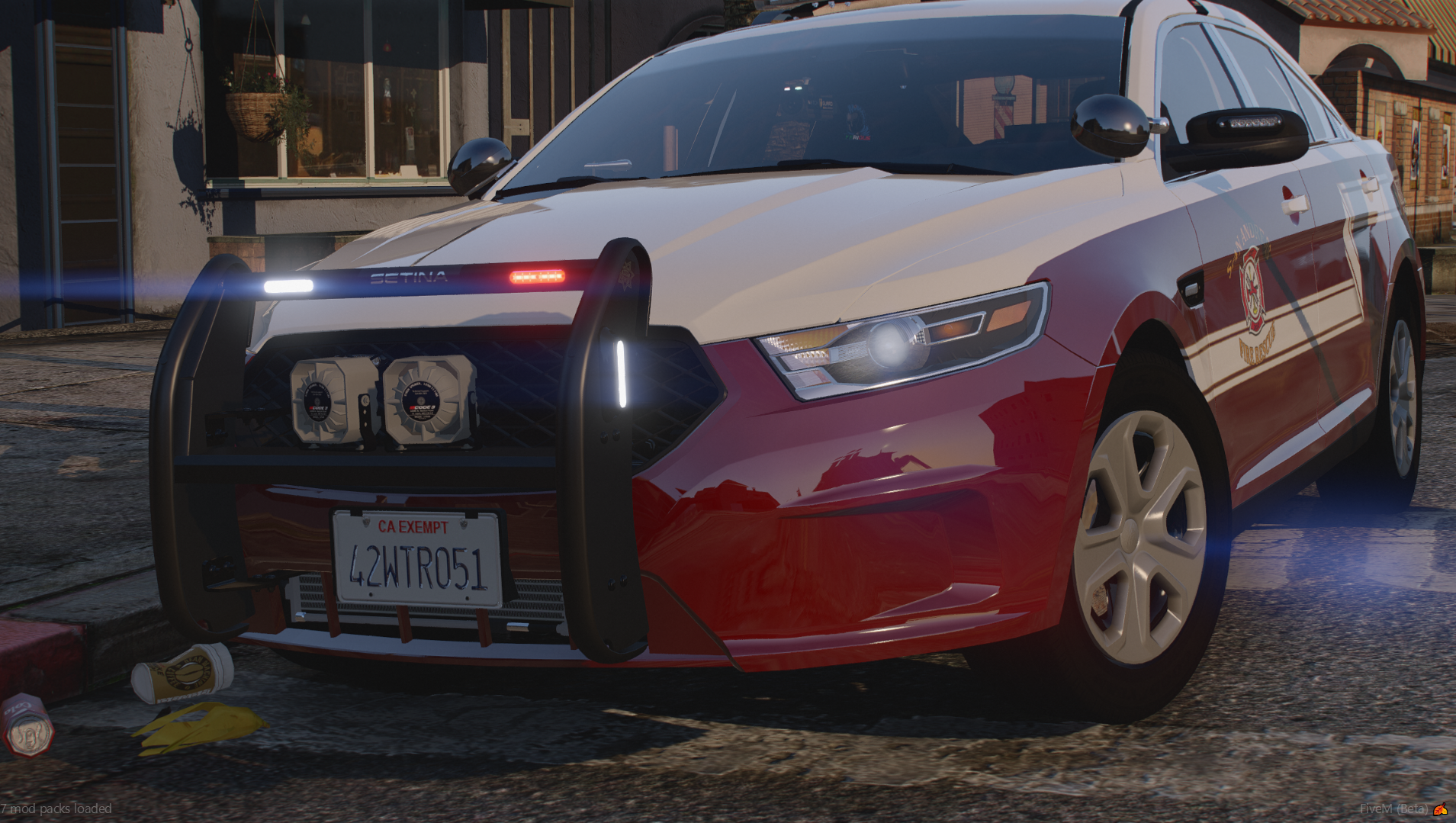 2018 Taurus Fire Sedan