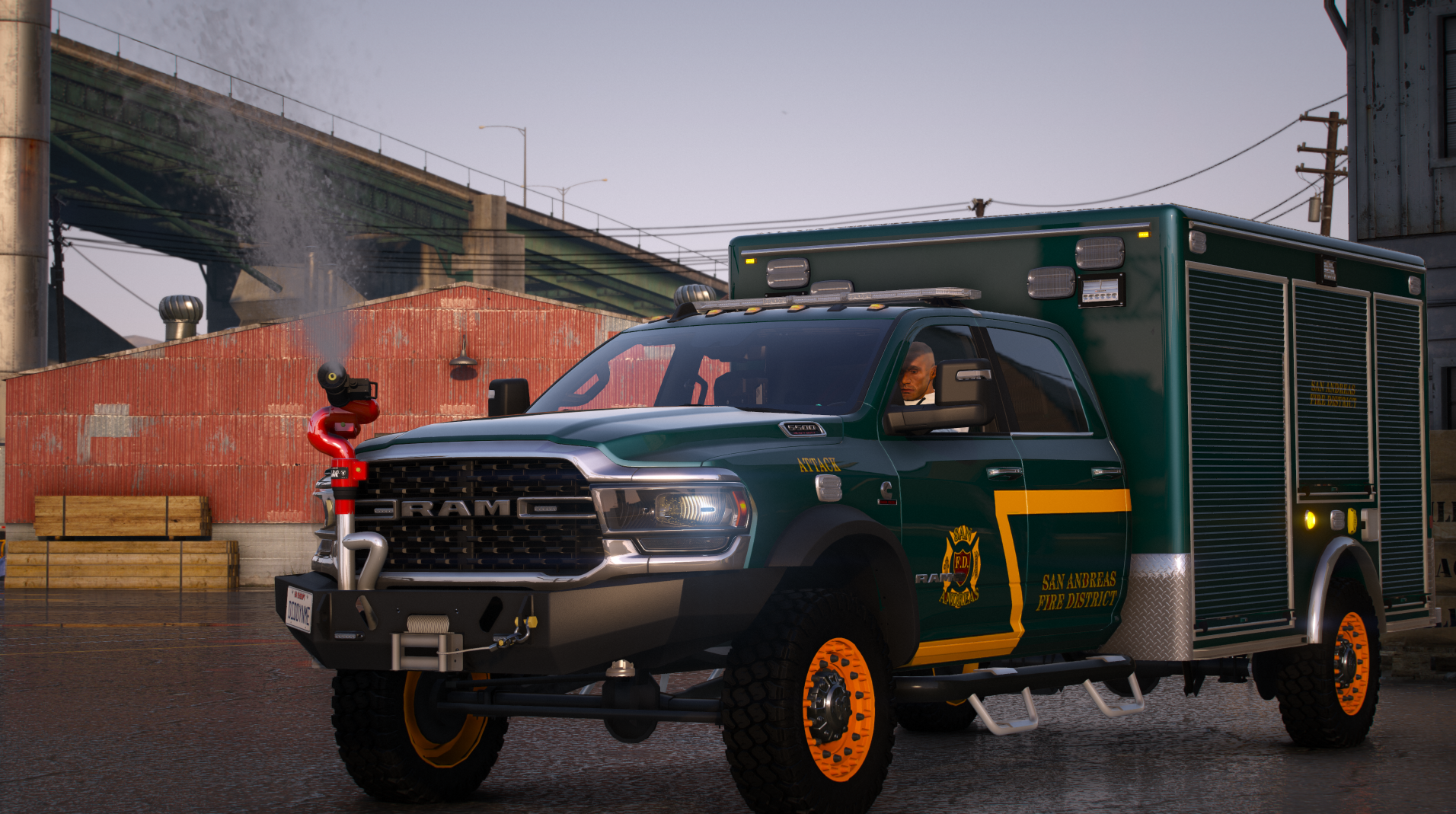 2024 RAM 5500 Super 6 Fire