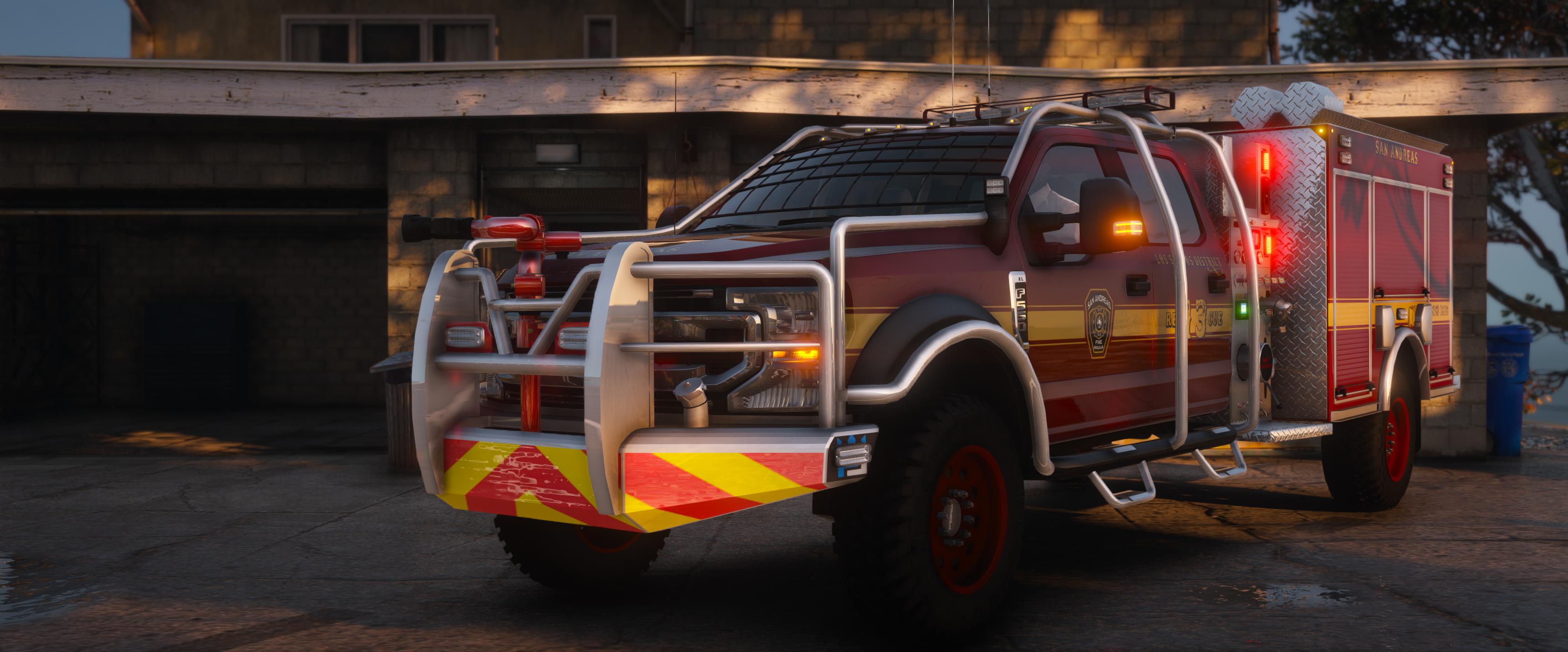 2022 F-550 Wildland Fire Rescue Truck