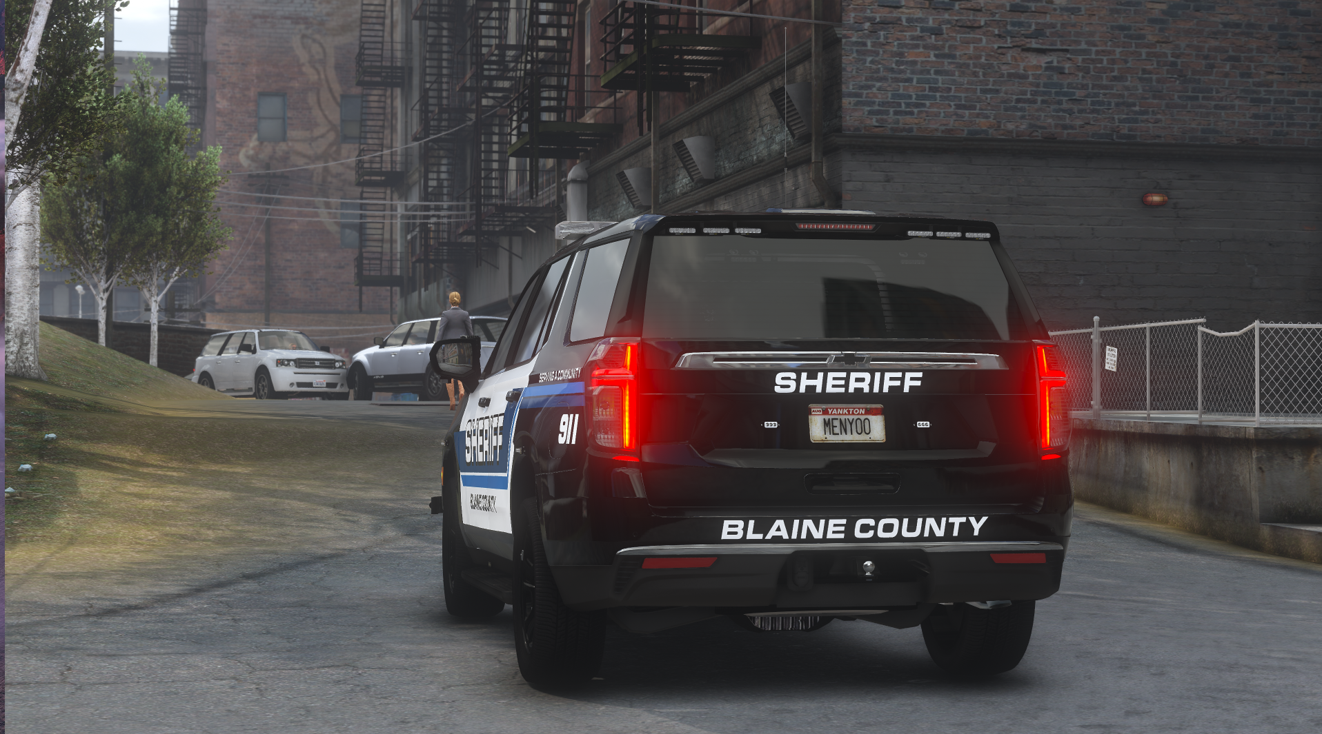 2023 Tahoe DVI Whelen Setup