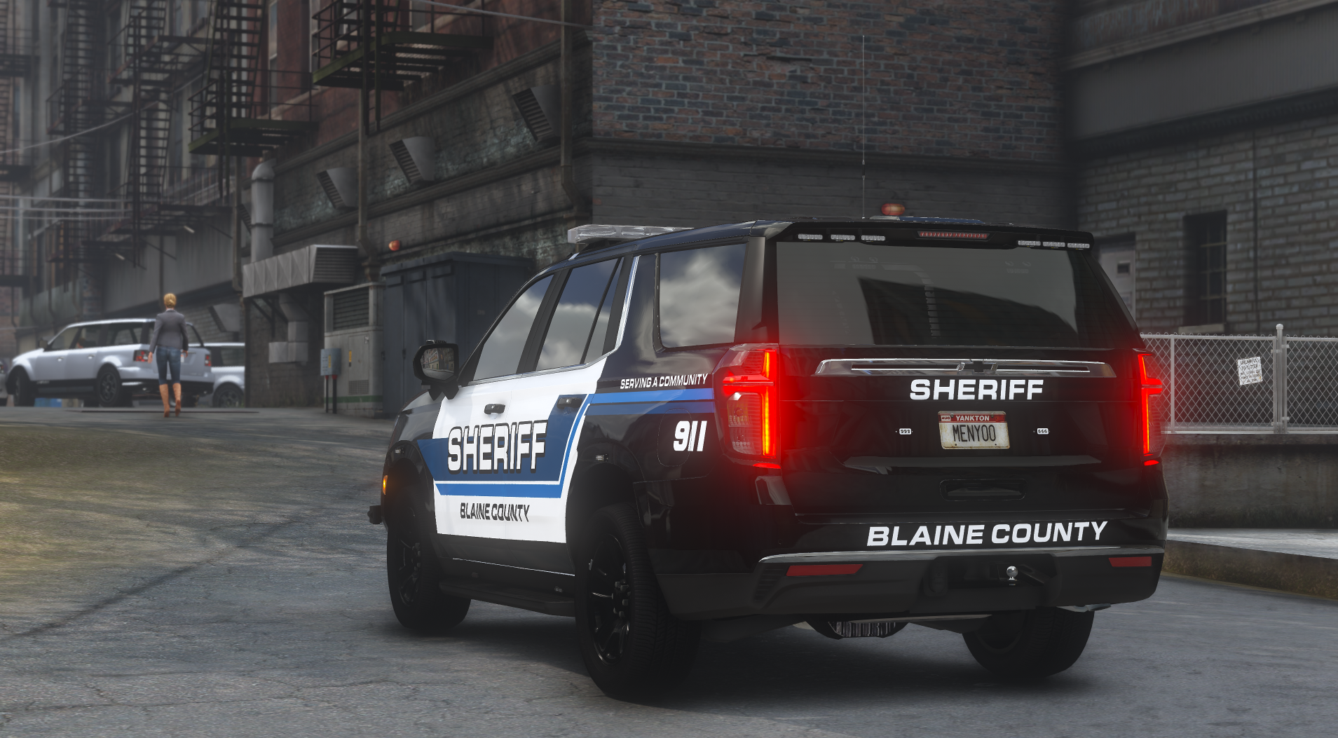 2023 Tahoe DVI Whelen Setup