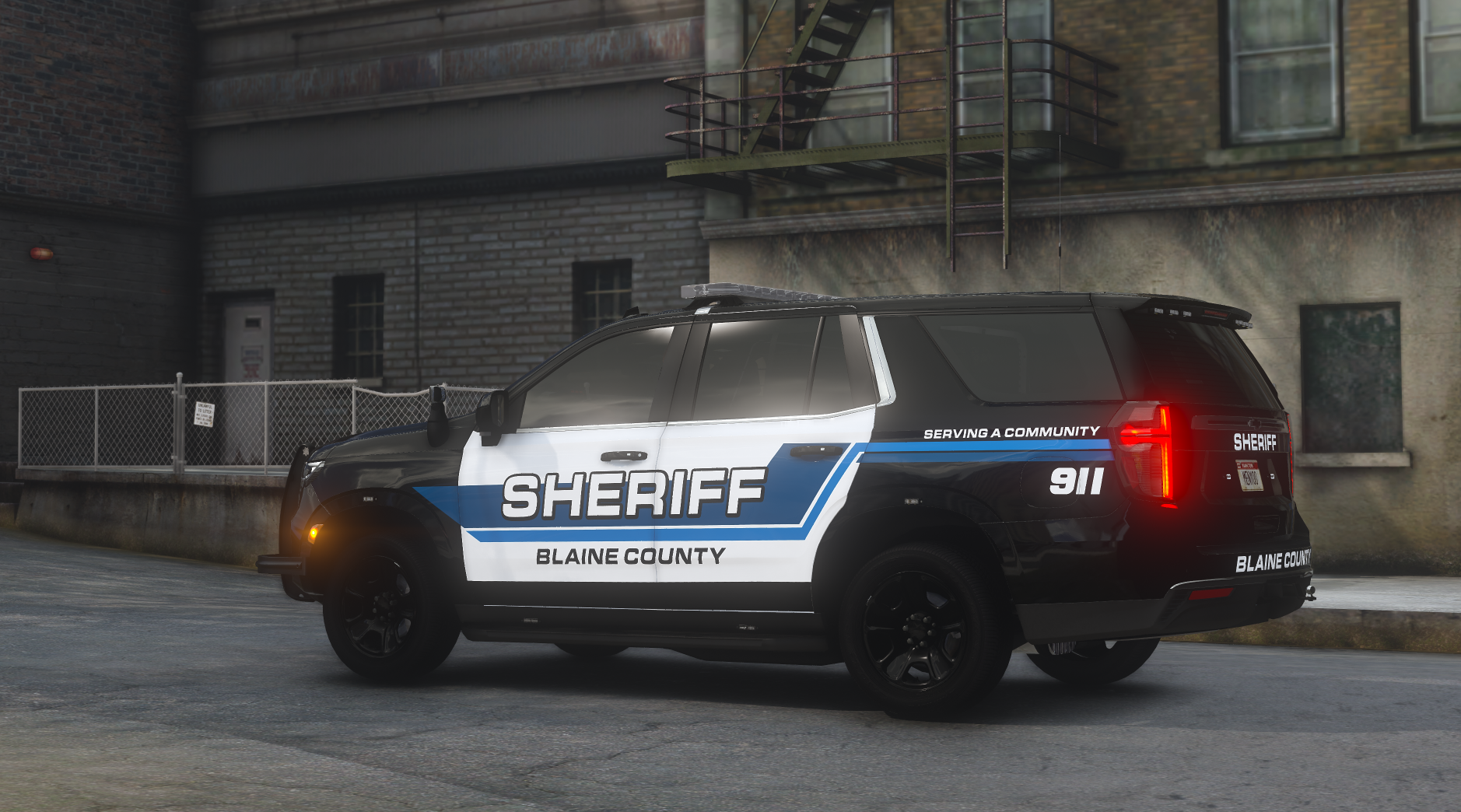 2023 Tahoe DVI Whelen Setup