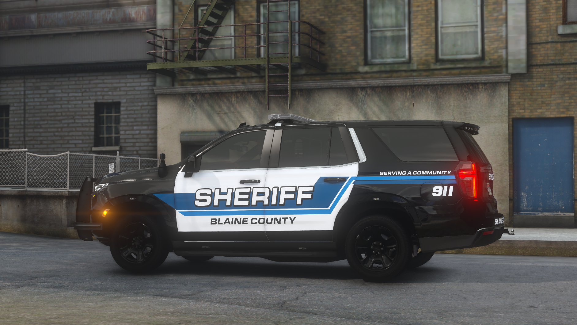 2023 Tahoe DVI Whelen Setup