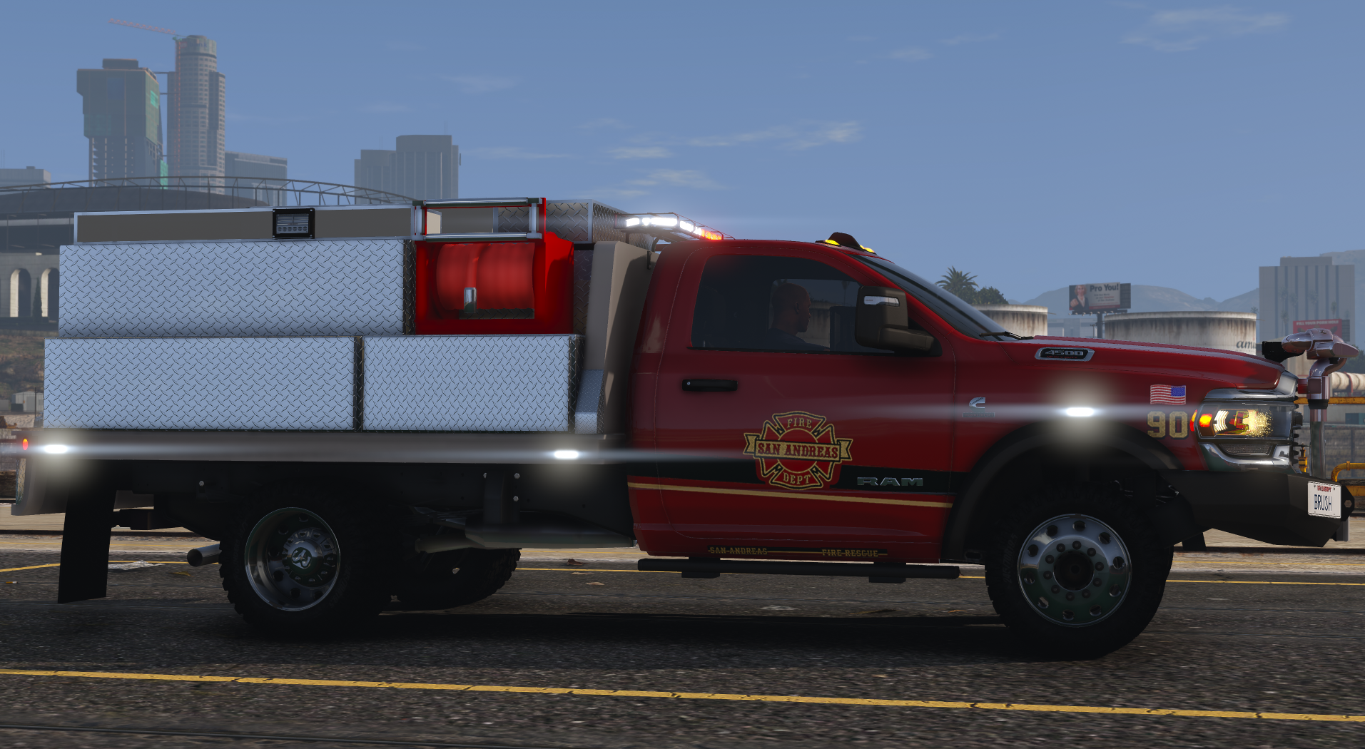2024 DODGE RAM 4500 Brush Truck