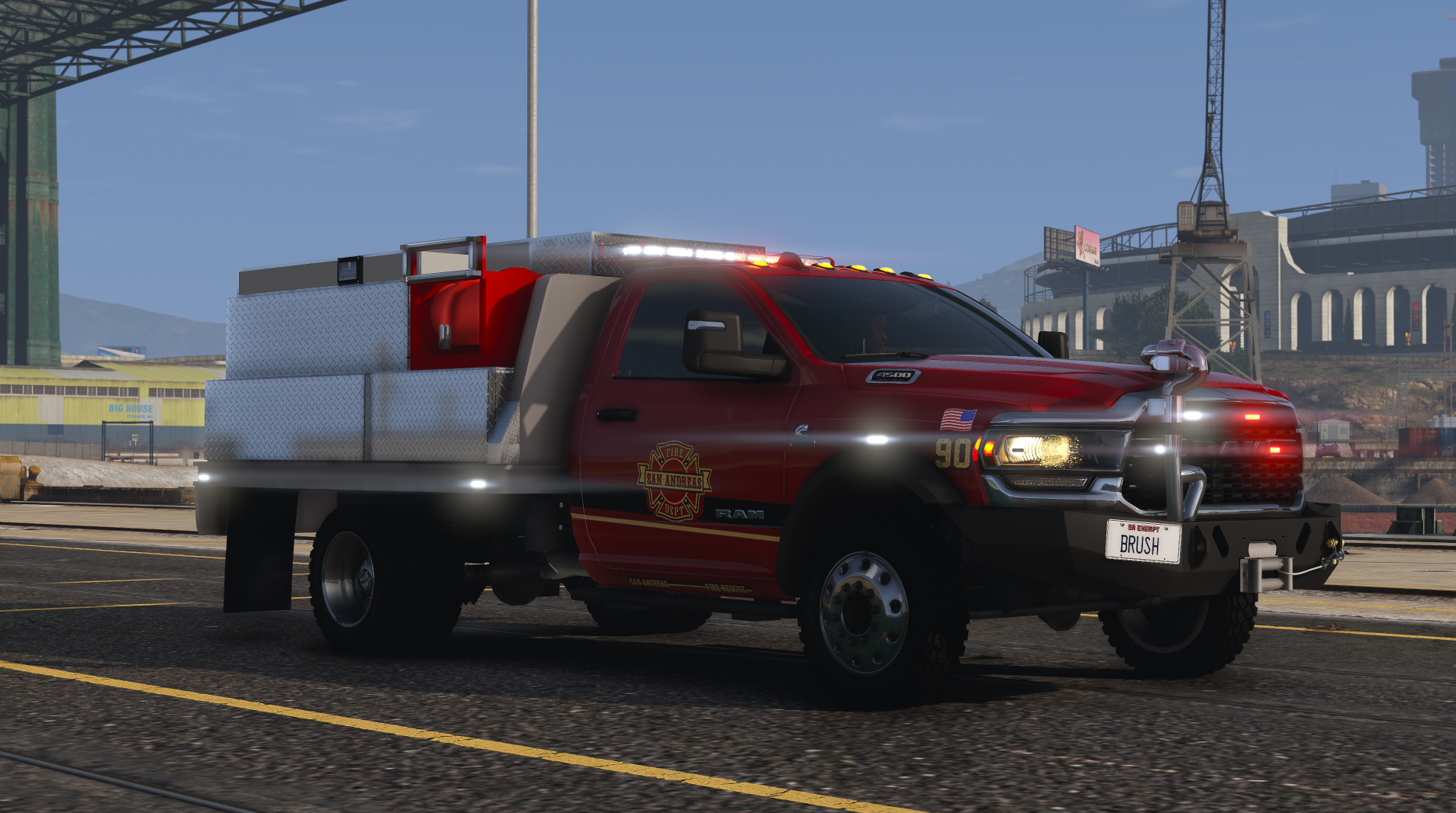 2024 DODGE RAM 4500 Brush Truck