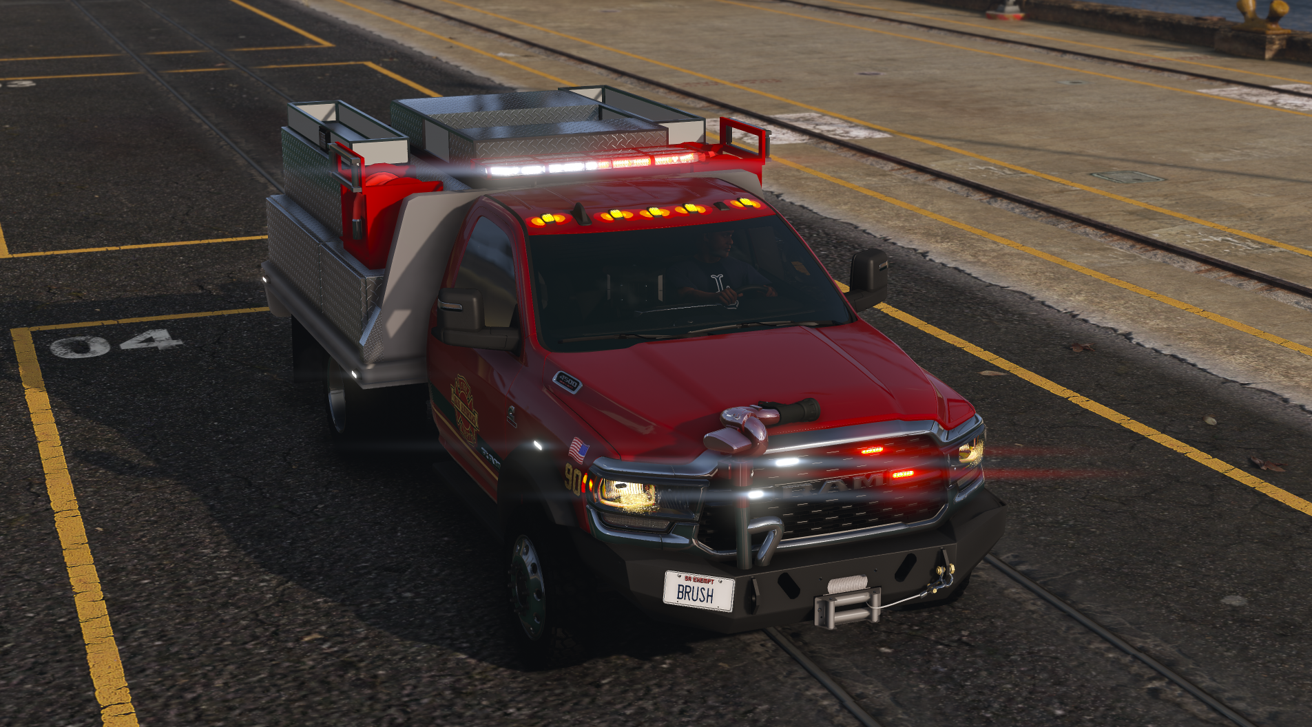 2024 DODGE RAM 4500 Brush Truck