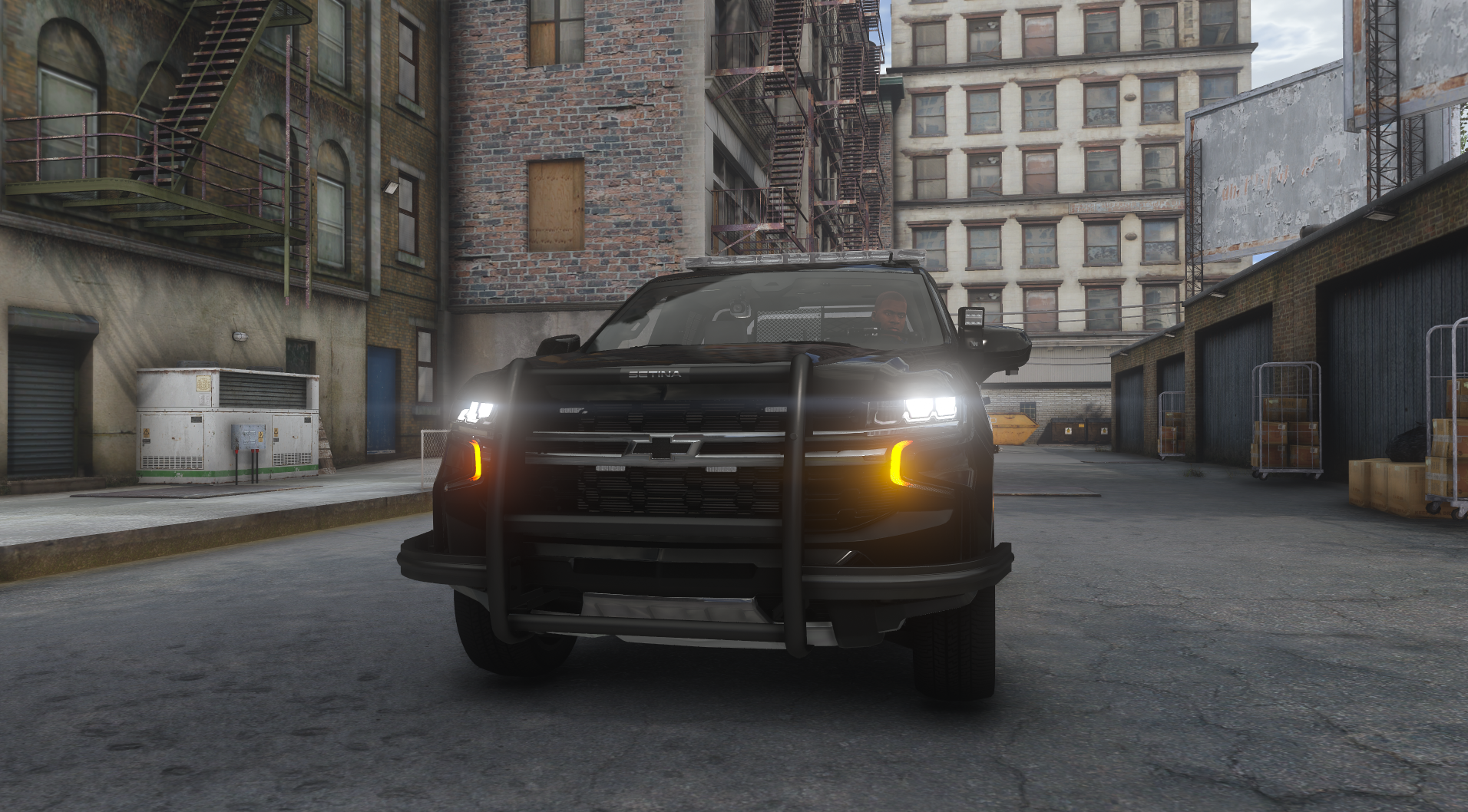 2023 Tahoe DVI Whelen Setup