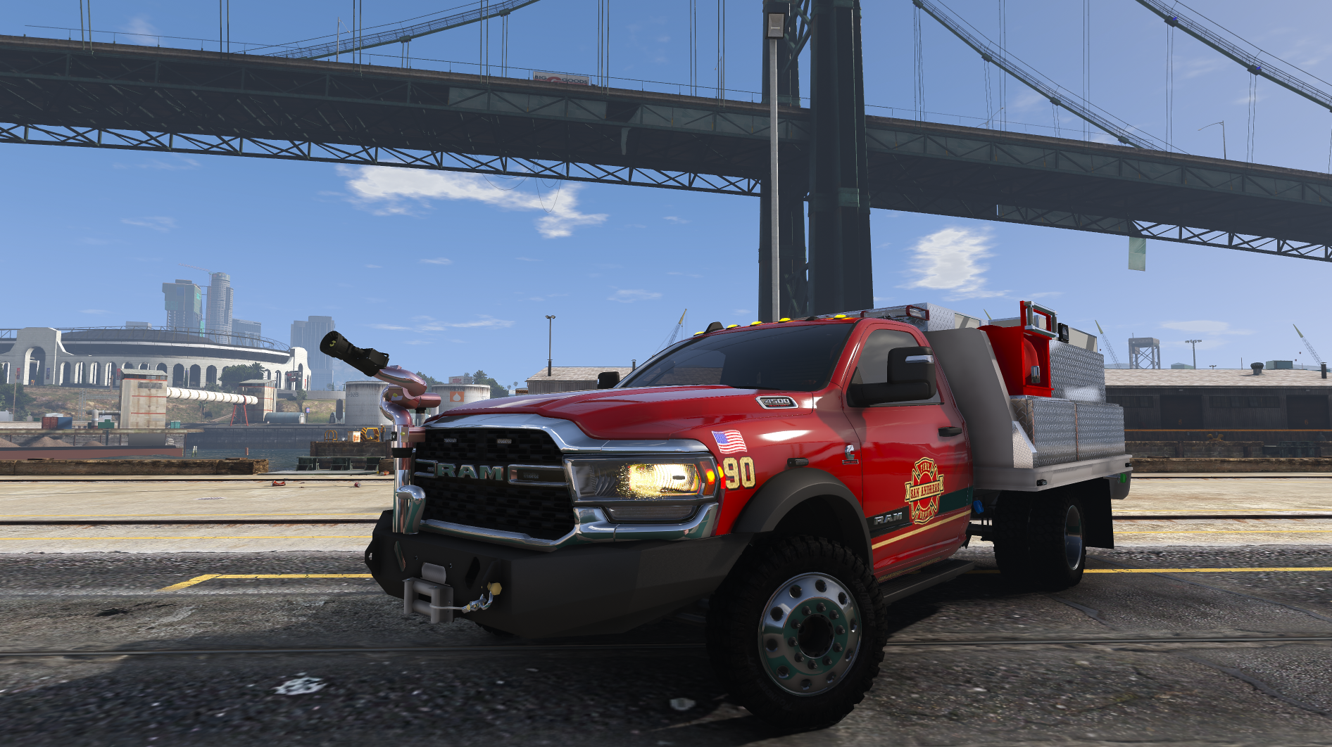 2024 DODGE RAM 4500 Brush Truck