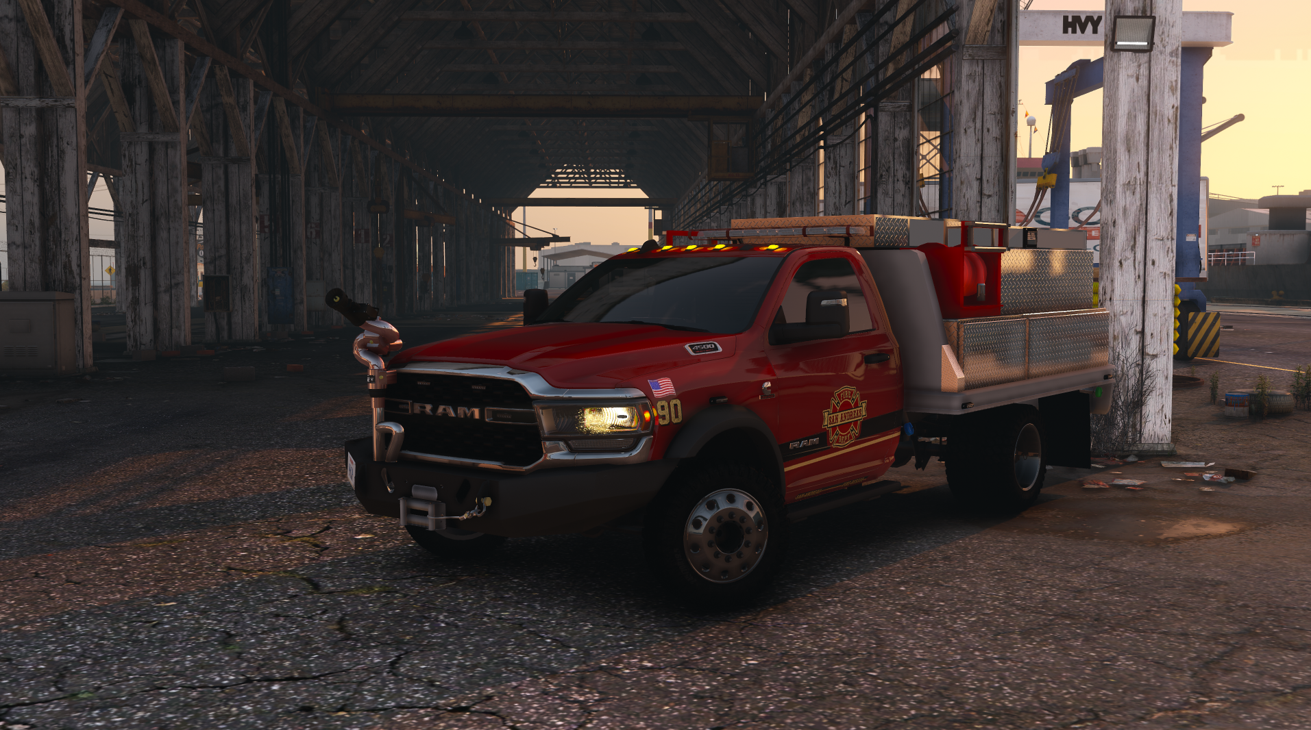 2024 DODGE RAM 4500 Brush Truck
