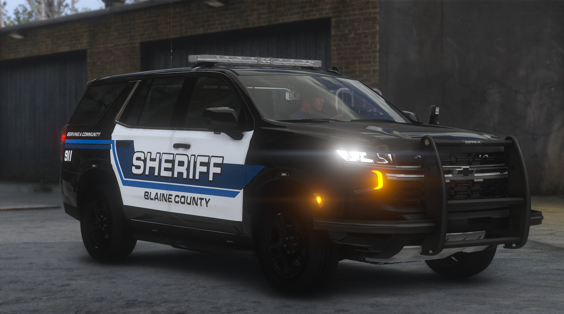 2023 Tahoe DVI Whelen Setup