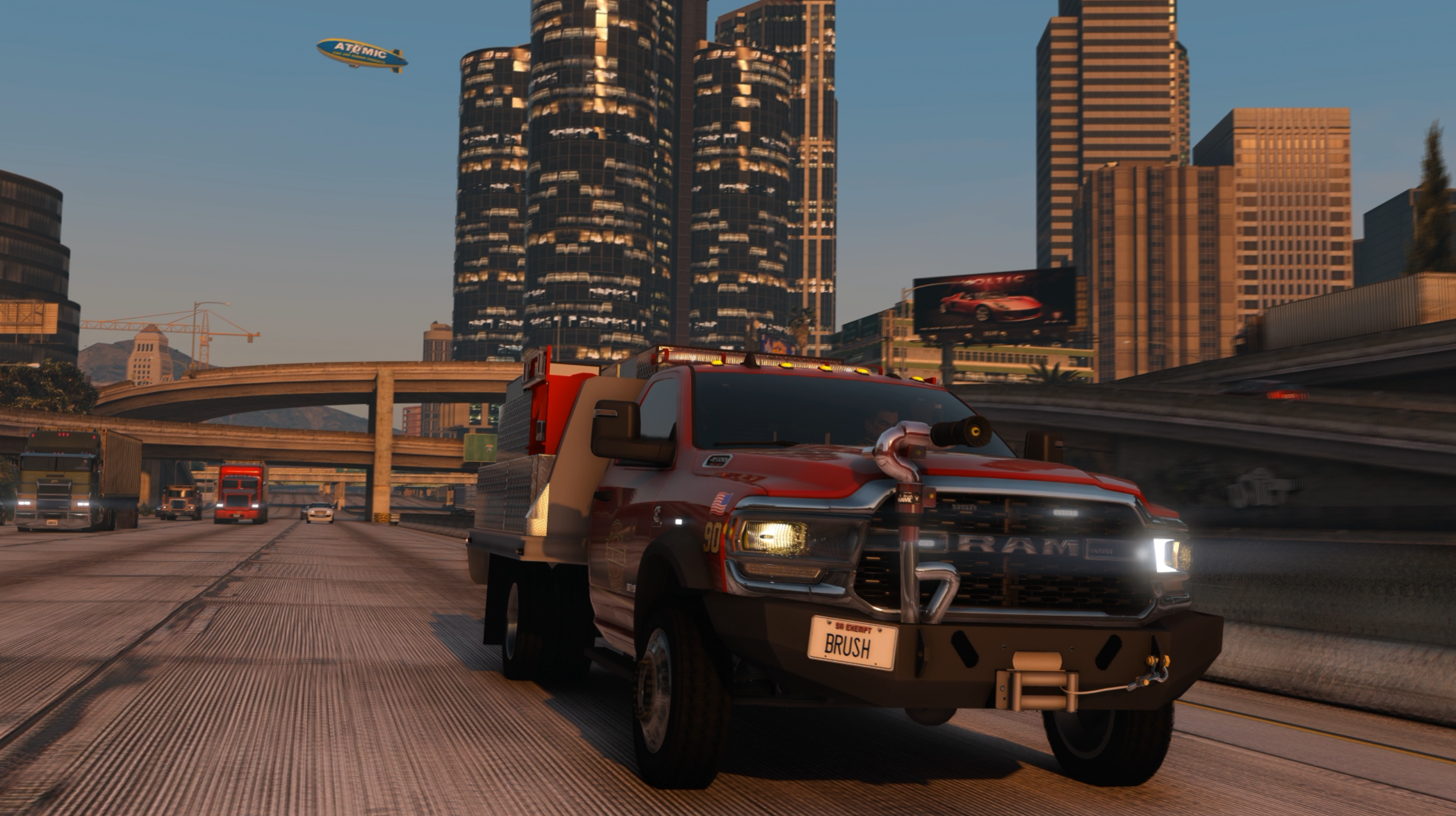 2024 DODGE RAM 4500 Brush Truck