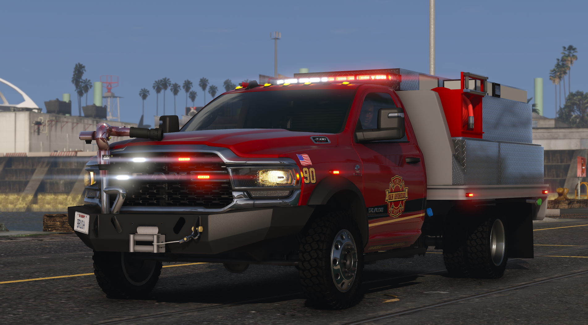 2024 DODGE RAM 4500 Brush Truck