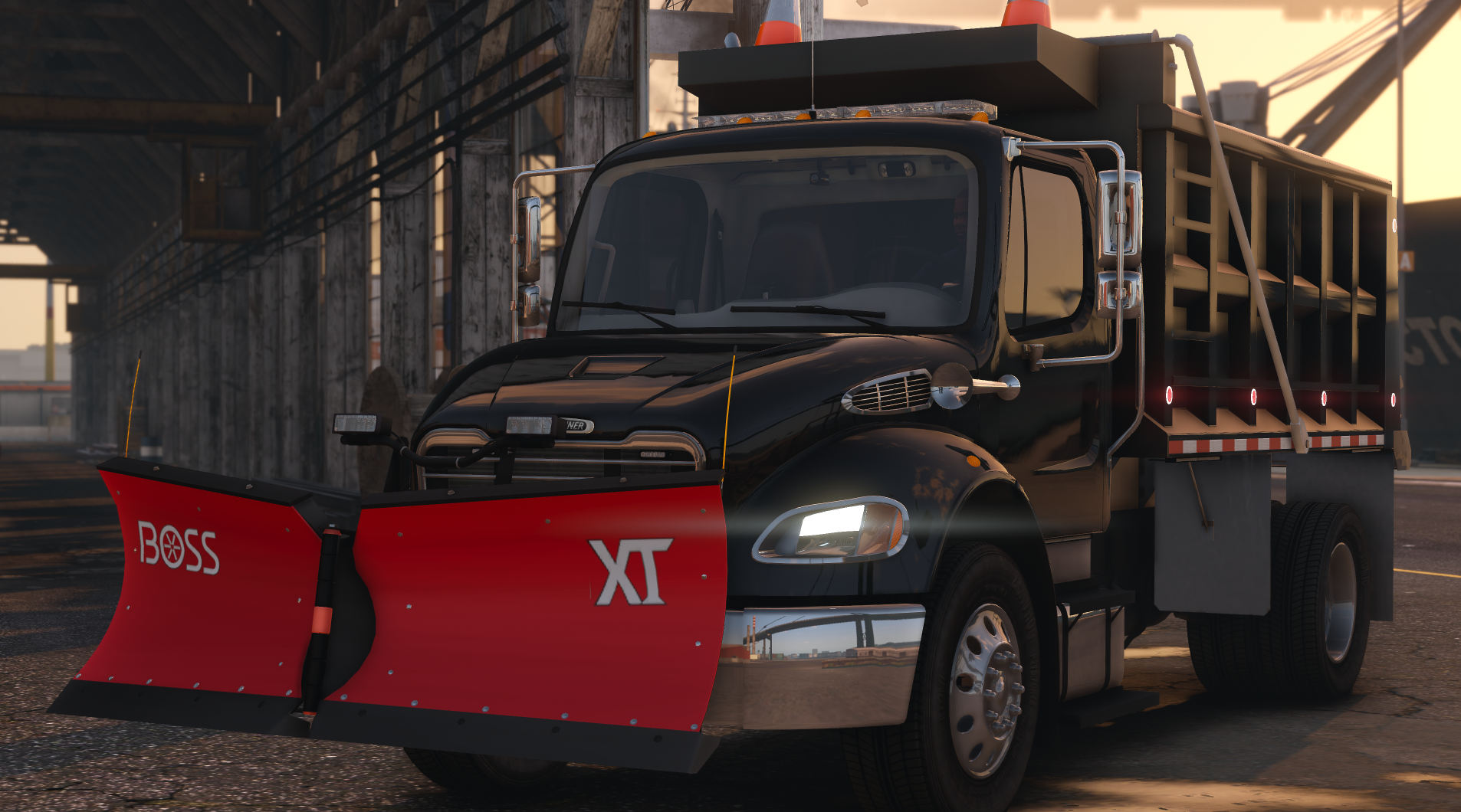 2020 Freightliner M2 Dump Body Lightbar