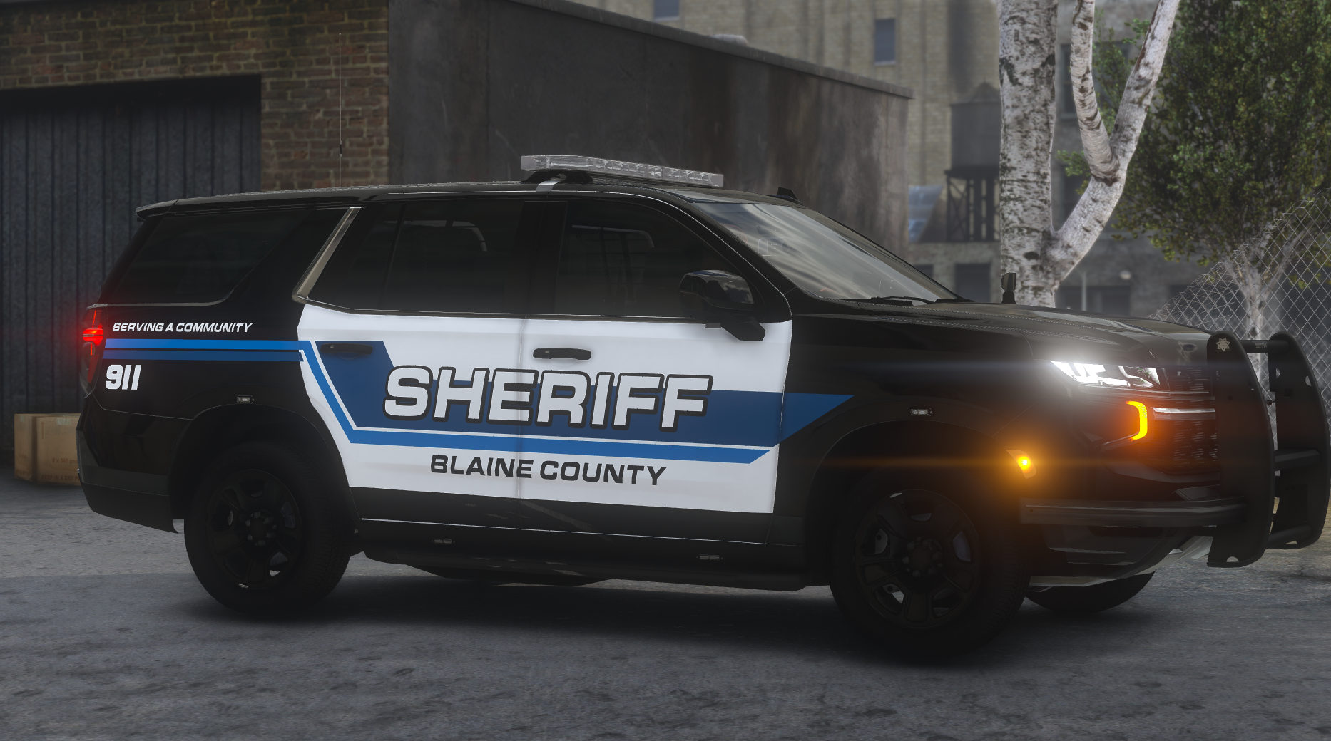 2023 Tahoe DVI Whelen Setup