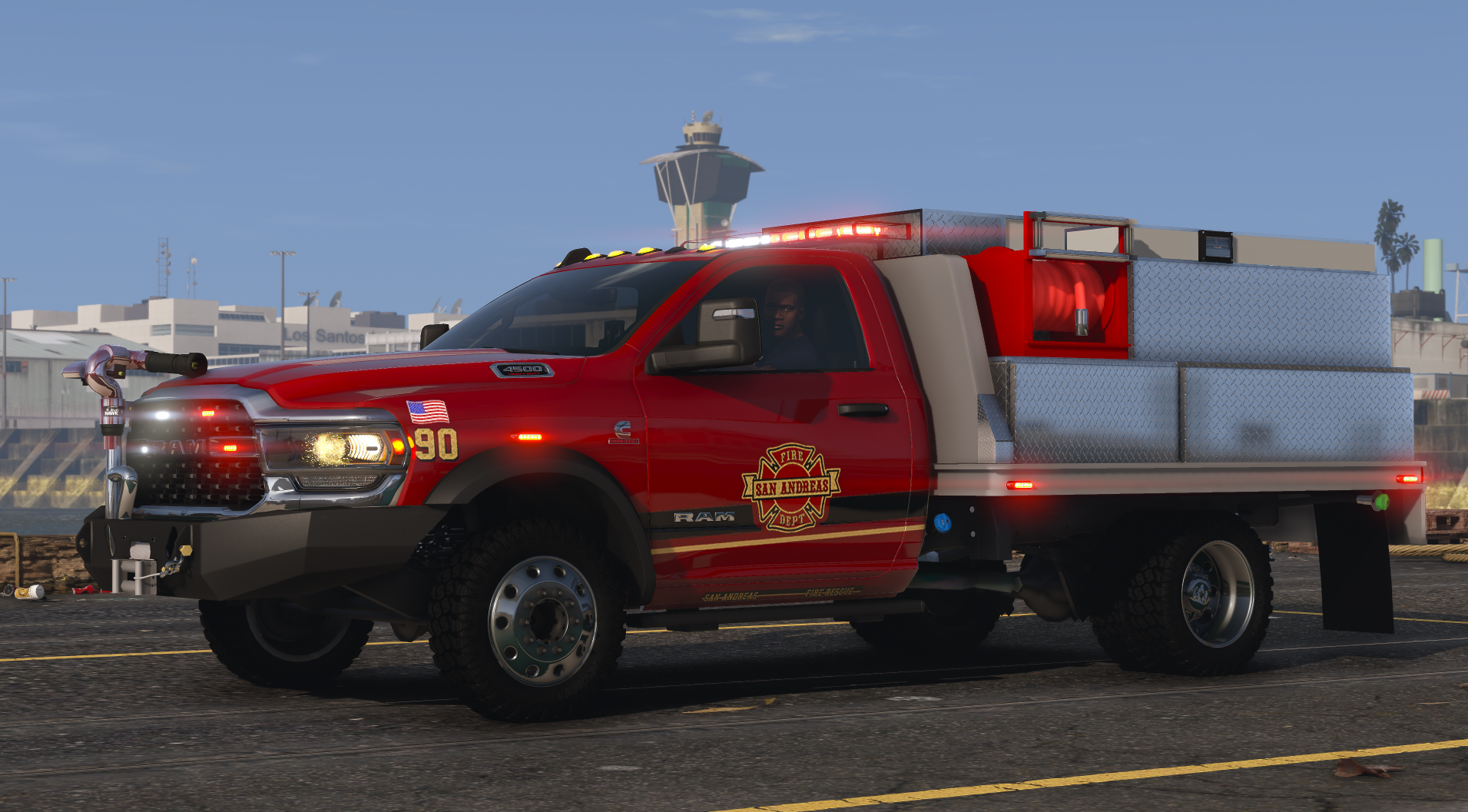 2024 DODGE RAM 4500 Brush Truck