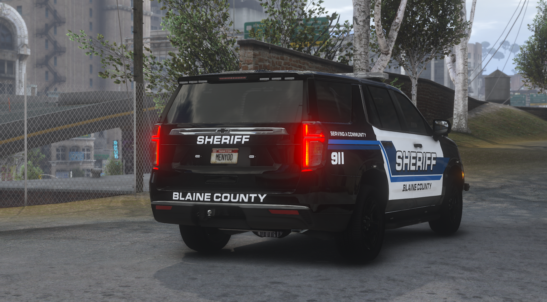 2023 Tahoe DVI Whelen Setup