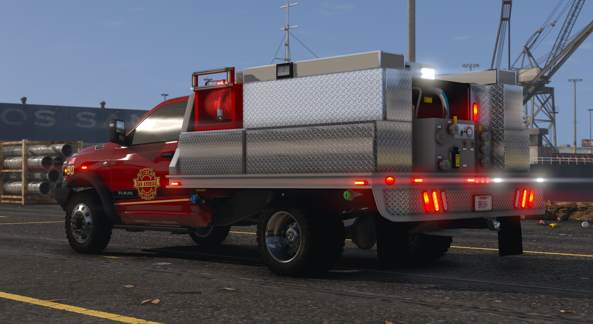 2024 DODGE RAM 4500 Brush Truck