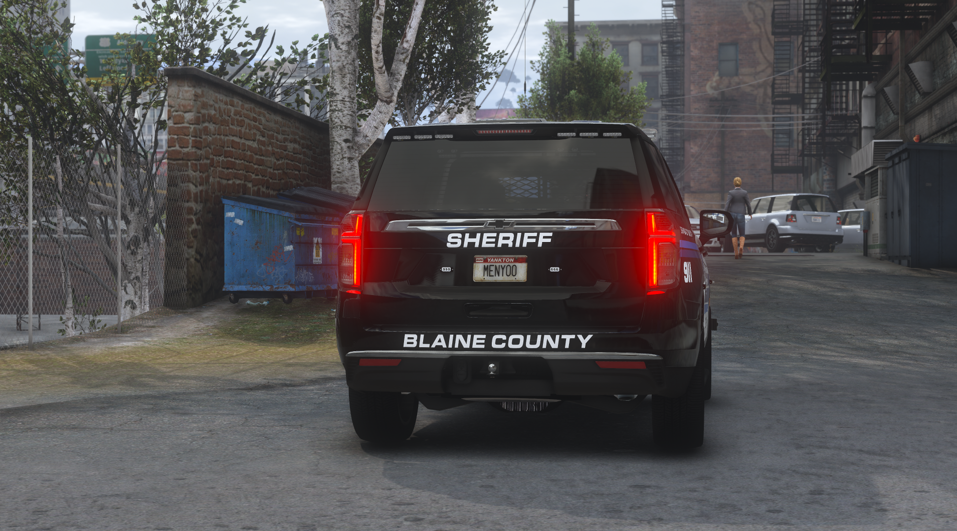 2023 Tahoe DVI Whelen Setup