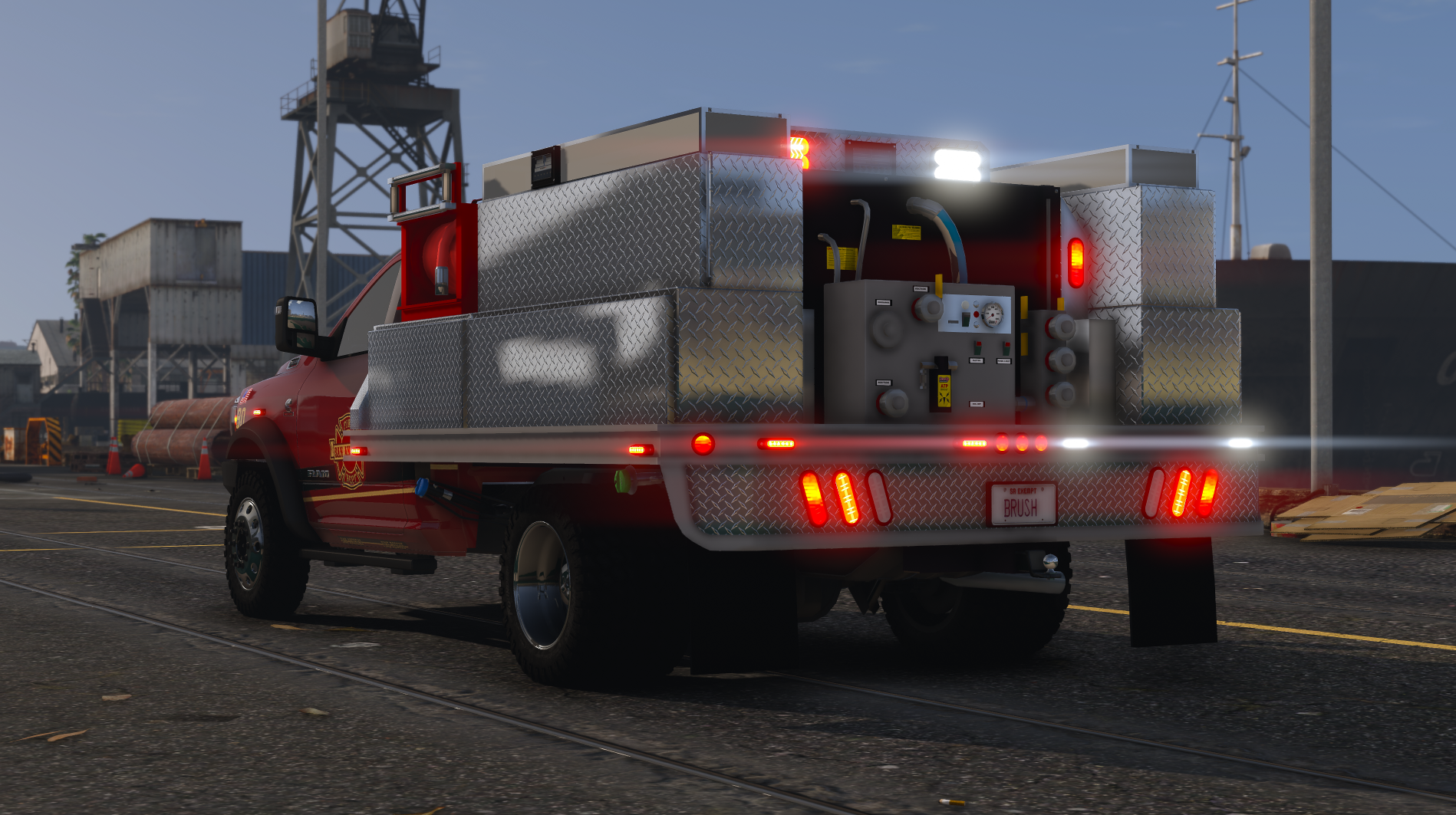 2024 DODGE RAM 4500 Brush Truck