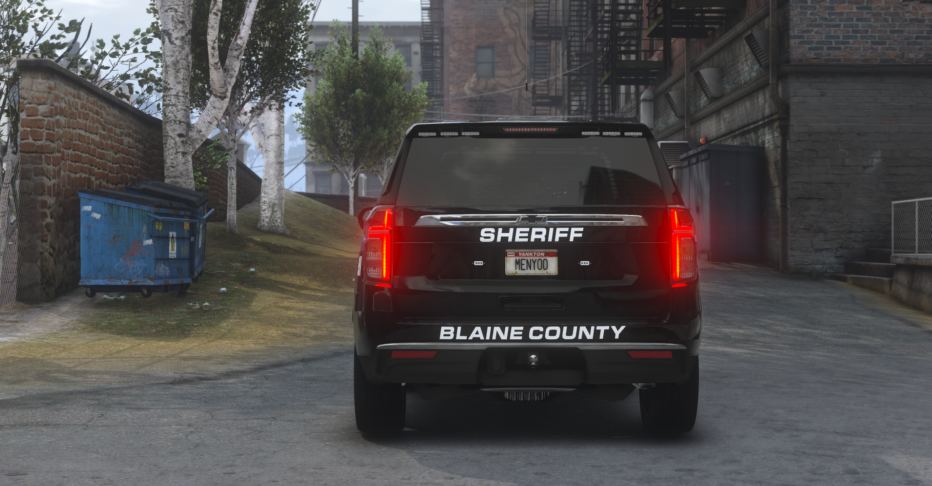 2023 Tahoe DVI Whelen Setup