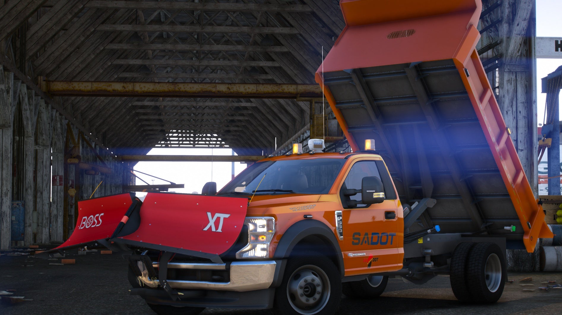 2022 Ford F550 Dump Body Bubble Variant