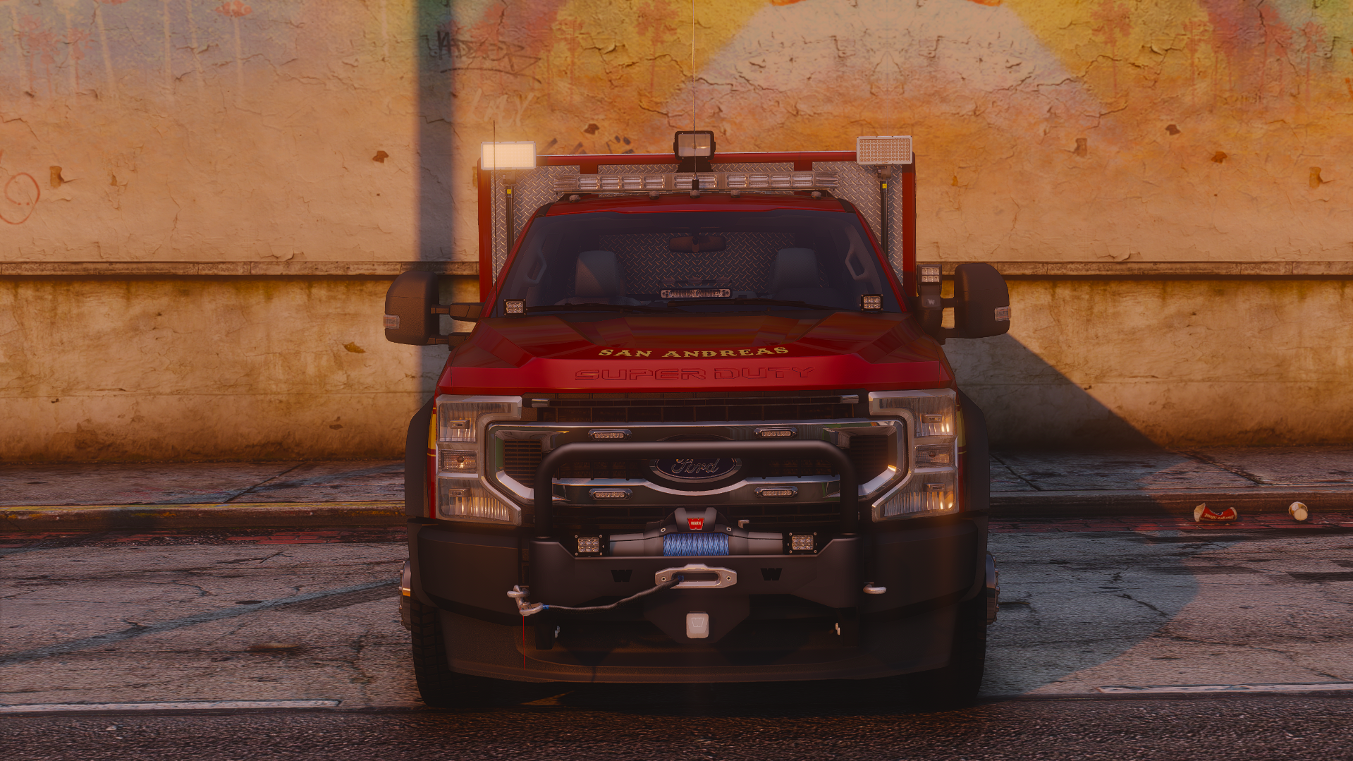 2022 Ford F-550 Crew Cab Light Rescue Truck